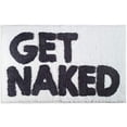 thumbnail image 1 of Alfombra de baño New Mungo Get Naked, 100% poliéster, 50 unidades, 1 of 7