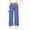 Dark Blue, variant on SGFCWSX Girls Yoga Pants, High Waist Stretchy Wide Leg Soft Casual School Comfy Leggings Dark Gray Size 10