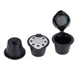 thumbnail image 3 of 5pcs/Set Plastic & Stainless Steel Reusable Refillable Coffee Capsules Pod Filter Cups Strainer, 3 of 4