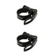 thumbnail image 3 of Eigraketly Tija de sillín de bicicleta de aluminio, ultraligera, de liberación rápida, para bicicleta de carretera, MTB, montaña, tija de sillín, negro 31.8 mm 2piezas Eigraketly  CBP099385, 3 of 5