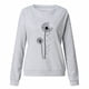 thumbnail image 1 of Gibobby Sudaderas para mujer oferta Sudaderas de Halloween para mujer de gran tamaño camisetas de otoño y día festivo con cuello redondo(Gris,M), 1 of 5