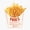 1pcs, variant on Funny Bold Girl Power Slogan Fries Before Guys Fast Food Potato Pocket Decal For Laptop Sticker