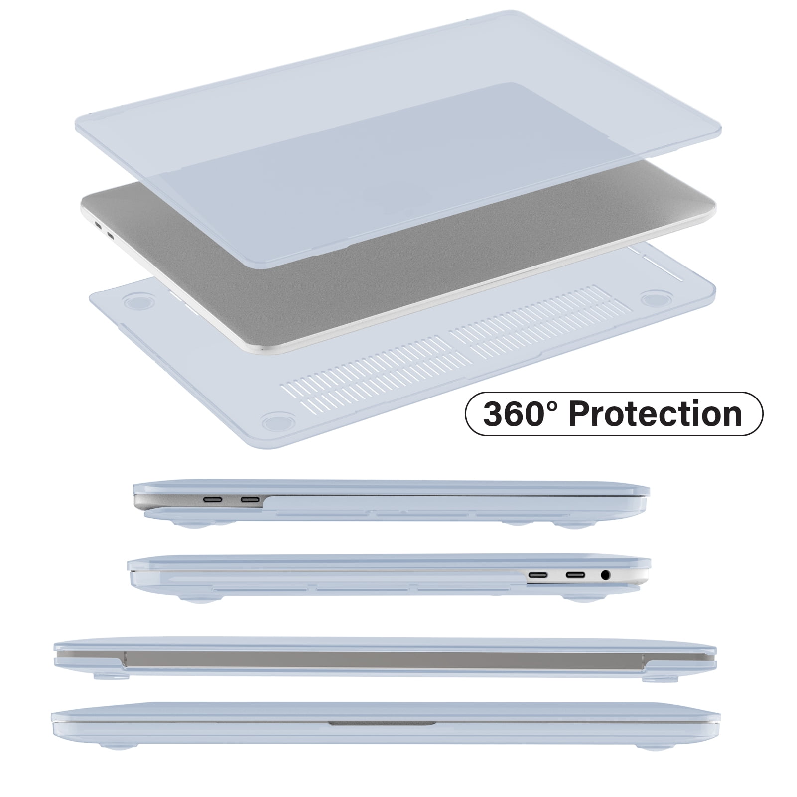 IBENZER Compatible with Macbook Pro 15 Inch Case 2019 2018 2017