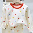 thumbnail image 6 of NOLDARES Newborn Infant Baby Boys Fall Outfits Long Sleeve Sweatshirt Elastic Pants Suit Toddler Spring Clothes Set Size:7-8 Y,Red, 6 of 6