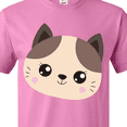 thumbnail image 4 of Inktastic Cute Cat, Little Cat, Cat Head, Brown Cat T-Shirt, 4 of 5