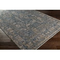 thumbnail image 4 of Hauteloom Cooranbong Traditional Medallion Area Rug - Vintage Distressed Look Oriental Carpet for Living Room, Bedroom - Farmhouse - Beige, Brown, Blue - 9' x 12'2", 4 of 19