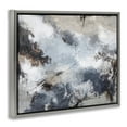 thumbnail image 4 of Stupell Industries Grey Organic Abstract Abstract Painting Gray Floater Framed Canvas Art Print Wall Art, 31 x 25, 4 of 10