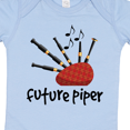 thumbnail image 4 of Inktastic Bagpiper Kids Future Piper Boys or Girls Baby Bodysuit, 4 of 5