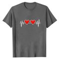 thumbnail image 4 of Tops para hombre, blusas y camisas de manga corta con cuello redondo para hombre, camisetas casuales con estampado de moda para hombre, blusa de manga corta, blusa de poliéster para hombre., 4 of 4
