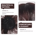 thumbnail image 5 of Pieza de pelo Clip en Topper pieza de pelo adelgazamiento del cabello mujeres Wiglet Clip postizo Wiglet, 5 of 5