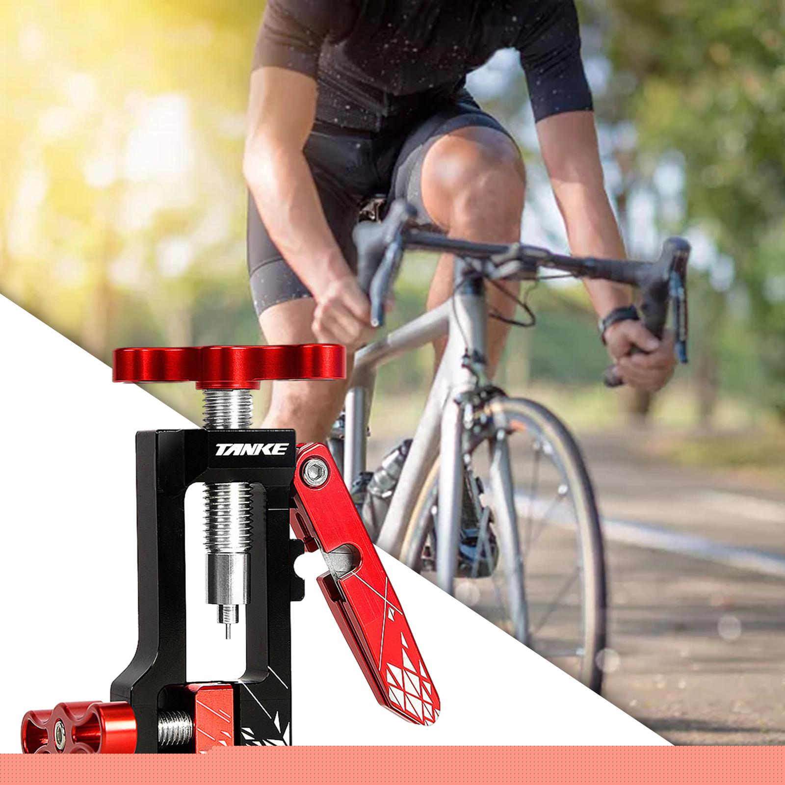 thumbnail image 1 of Barb Driver Tool for Bike Hydraulic Disc Brake Aluminum Alloy Cable Pliers Multifunction Insert Install Tool  Driver , Red, 1 of 8