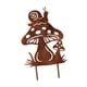thumbnail image 5 of Yard Stake Señal de Jardín Metálica Creativa con Animales y Hongos Placa Decorativa para Camino Adorno Vintage para Patio y Césped Fácil de Instalar, 5 of 9