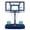 Navy Blue, variant on Costway Outdoor Poolside Basketball Goal System with 42 Inches Shatterproof PC Backboard Navy Blue