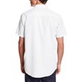 thumbnail image 3 of Berlioni Italy Men's Premium Classic Button Down Short Sleeve Solid Dress Shirt (White,S (14-14½)), 3 of 3
