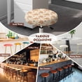 thumbnail image 5 of ZIATUBLE Capybara Stool Covers Cushion Non Slip Stool Covers Chair Slipcovers 2 Pieces Foldable Stool Seat Replacement Cover Size M Bottom for Bar stool Padded Chair Slipcover Daily Decor, 5 of 6