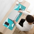 thumbnail image 2 of XL Japanese Blue Wave Gaming Mouse Pad: Stitched Edges, Non-Slip Base, Extended Large Size 31.5 x 11.8 Inches, 2 of 7