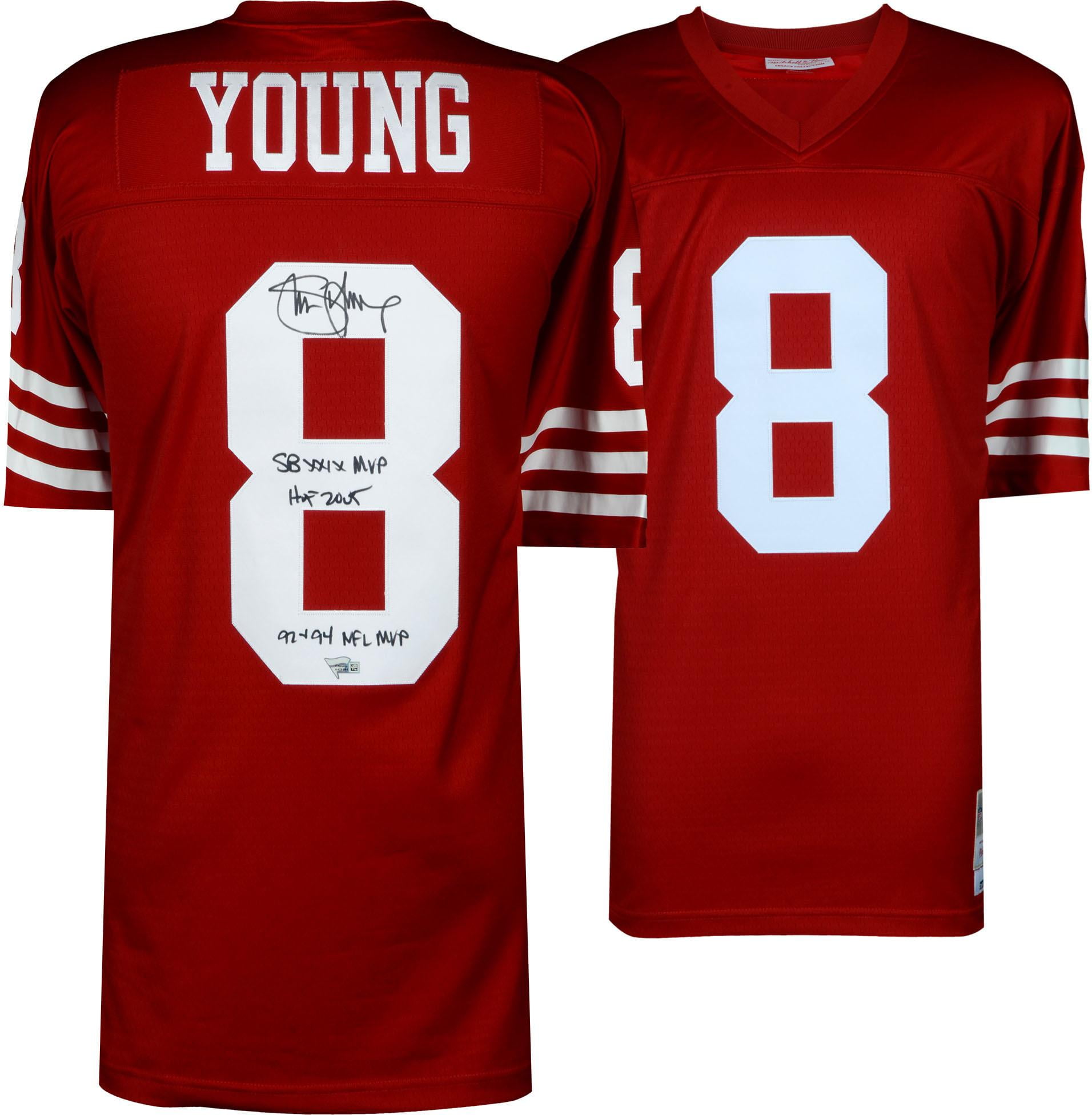 steve young signed jersey