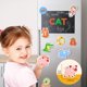 thumbnail image 5 of Juego de imanes para nevera JoyCat de madera para niños, 26 animales, 5 of 8