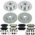 thumbnail image 3 of PowerStop Front and Rear Z23 Evolution Sport Carbon-Fiber Ceramic Brake Pad and Drilled & Slotted Rotor Kit Fits: BUICK Select Models K6792, 3 of 3