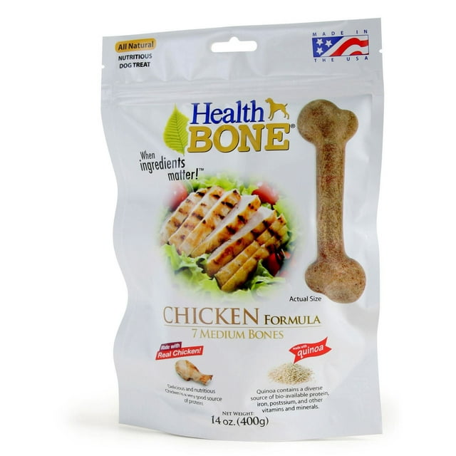 Omega Paw Medium Size Chicken Health Bone for Dogs 2.72 kg