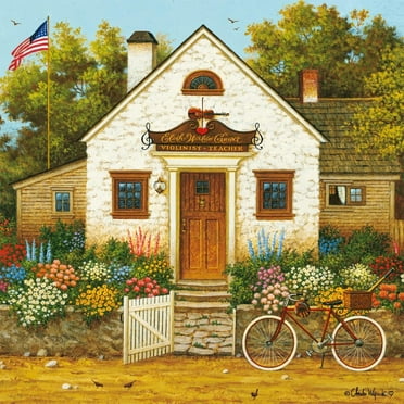 500 Piece Jigsaw Puzzle for Adults Charles Wysocki - Someday Carnegie Hall - Toy Puzzles for Beginners