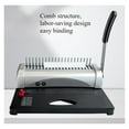 thumbnail image 3 of Binding Machine 21 Hole Rubber Ring Clamp Strip A3 Comb Binding A4 Document Cover Punching, 3 of 5
