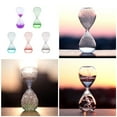 thumbnail image 2 of YIEMEEN Glass Hourglasses Timers Liquid Hourglasses Liquid Motions Timers Hourglasses Bubble, 2 of 10