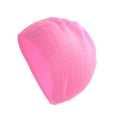 thumbnail image 6 of Unique Bargains 1 Pc Waterproof Stripe Pattern Swimming Cap Pink, 6 of 6