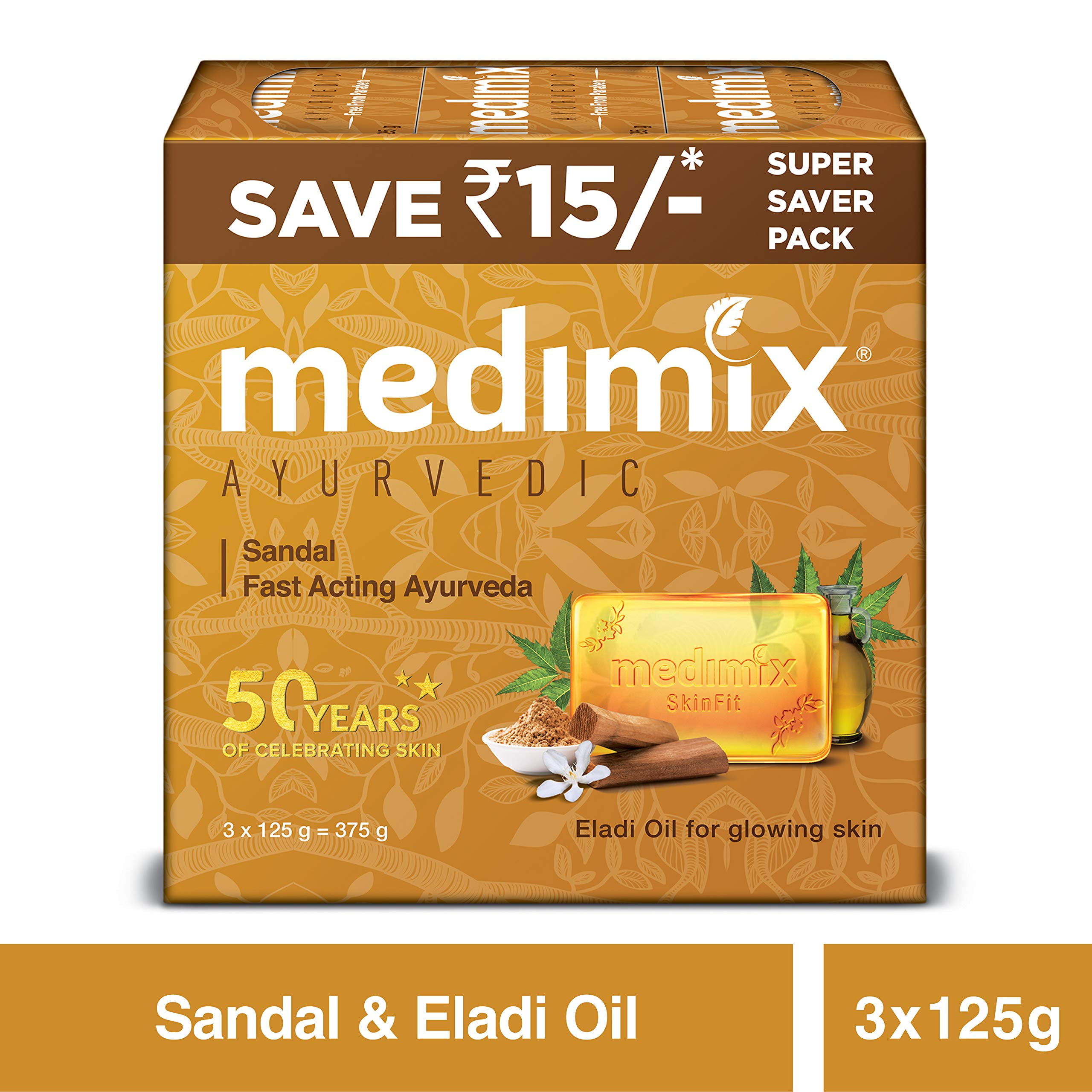 MEDIMIX SANDAL SOAP.125*3 GM – Udaipur Sahakari Upbhokta Thok Bhandar Ltd.