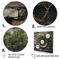 thumbnail image 3 of Designart "Minimalistic Bonsai Wreath" Wreath Canvas Art Print, 3 of 7