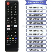 Xtrasaver BN59-01315J Replacement Remote Control For Samsung Smart 4K UHD Curved Series 8/7/ 6 TV HDTV LED UN 32/40/43/50/55/58/65/75 inch N/NU/RU Series 5300 6900 710D sub UE49RU7300 UN32N5300