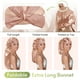 thumbnail image 3 of Gorro BONNET QUEEN de seda extra largo color champán, 3 of 6
