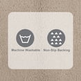 thumbnail image 2 of Mineral Spring Nova Tufted Polyester Bath Rug, Silver Green, 20" x 32", 2 of 7