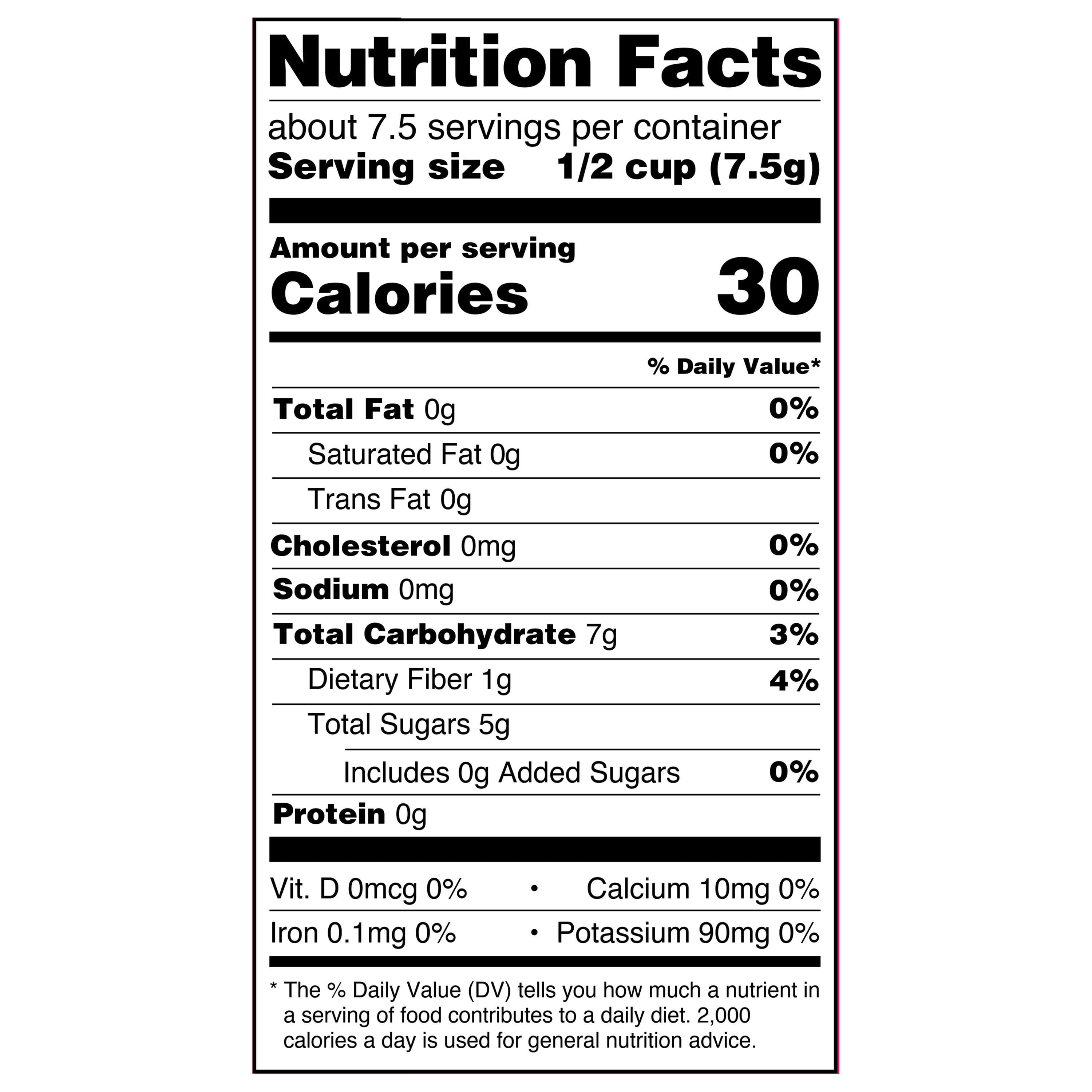 Great Value Freeze Dried Strawberry Fruit Crisps, 2 oz