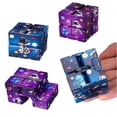 thumbnail image 4 of Infinity Cubes Space Fidget Cubes Stress And Anxiety Relief Toy Hand Puzzle Toys Gifts For Kids, 4 of 5