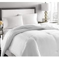 thumbnail image 1 of Blue Ridge Home Fashions, Inc. Microfiber Embossed Oversized Twin in White Color Down/Down Down/Down Blend Comforter,, 1 of 3