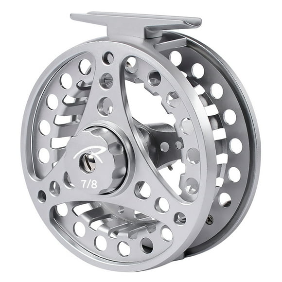 Yeacher Full Metal Fly Fishing Reel Aluminum Alloy Body Reel with CNC Machined 3/4 5/6 7/8 Fishing Fly Reel