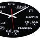 thumbnail image 3 of Reloj matemático, diseño de reloj de pared único, novedad, reloj con ecuaciones matemáticas: cada hora marcada por una ecuación matemática simple (negro), 3 of 4