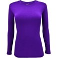 thumbnail image 1 of Women's Under Scrub Tee Crew Neck Long Sleeve T-Shirt, 1 of 7