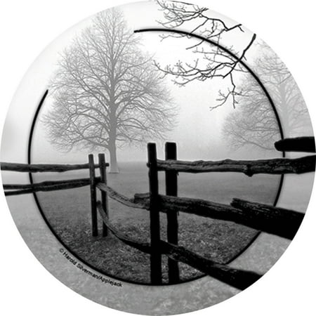 Frame Occasions Drink Coasters - Thirstystone Occasions Drink Coasters, Set, Fence in the Mist