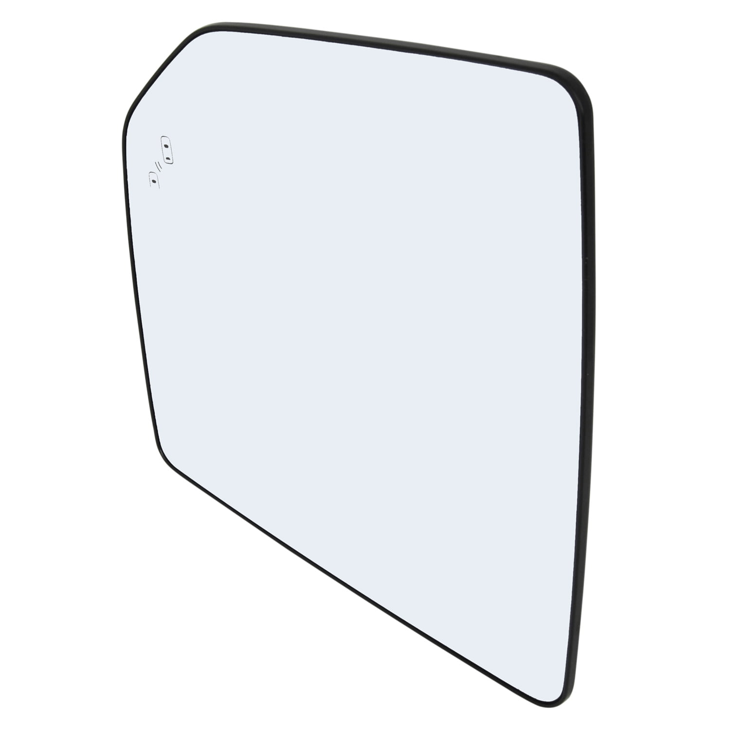 Rugged TUFF Driver Side Mirror Glass Replacement for 15-20 Ford F150 Blind Spot Detection (Heated Defrost)
