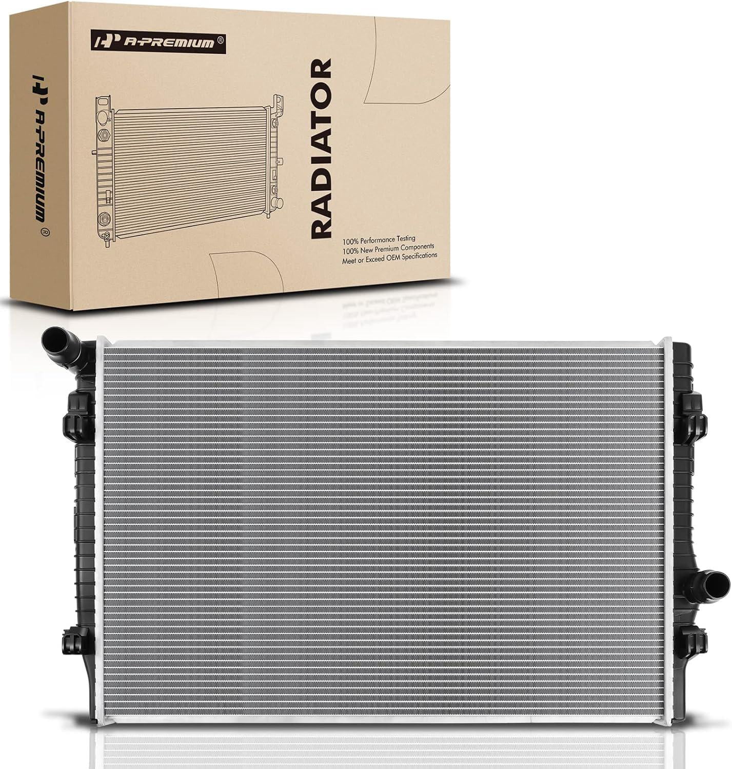 Radiator - Cooling Direct Fit/For 15-19 VW Volkswagen Golf 2.0L L4 