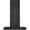 Black Stainless Steel, variant on Broan EW4336SS Elite 36 inch Stainless T-Style Wall Mount Chimney Range Hood