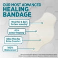 thumbnail image 4 of BAND-AID Brand Pro Heal Hydrocolloid Bandages, Waterproof, Large, 6 Count, 4 of 13