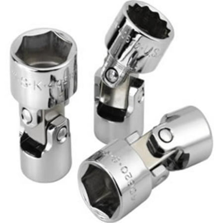 

SK 40614 .38 Drive- 6 Pt. Flex Fractional Socket- 7/16