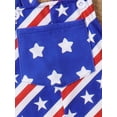 thumbnail image 6 of FEORJGP Kids Baby 4th of July Overalls for Boys Girls 6M 12M 18M 2T 3T 4T Toddler Sleeveless Jumpsuits Stars and Stripes Print Rompers Infant Fashion Cute Casual Summer Outfits for Daily Party, 6 of 8