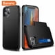 thumbnail image 2 of Bananq Slide Card Slot Phone Case For iPhone 11 12 13 14 15 Pro Max Mini X XS XR 8 7 6 Plus Shockproof Card Bag Cover, 2 of 5