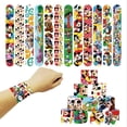 thumbnail image 5 of 10 piezas de pulseras de bofetadas Lilo Stitch Mickey Mouse princesa Frozen Elsa Rey León Winnie suministros para fiestas juguetes de recuerdo para niños recompensas, 5 of 5