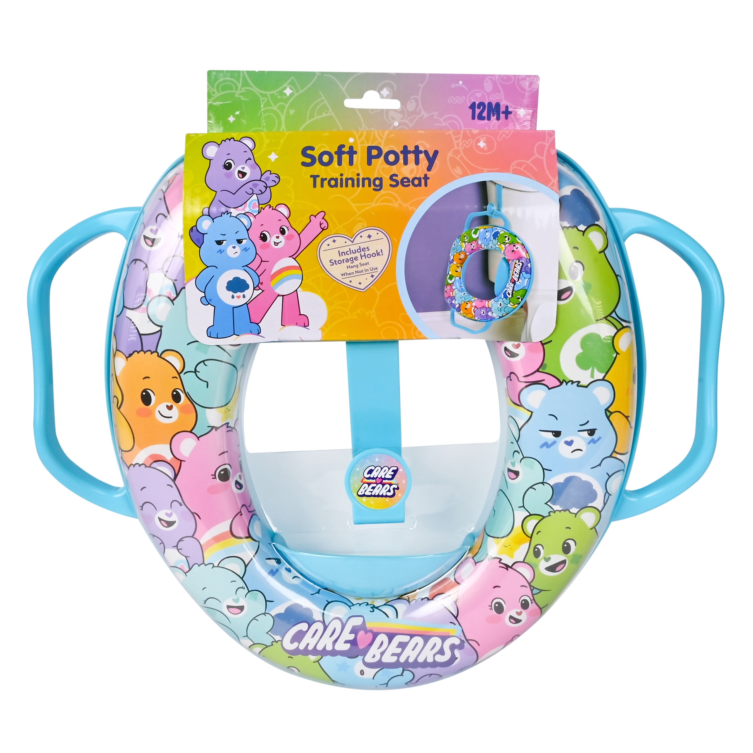 Care Bears Potty Seat with Storage Hook and Splash Guard