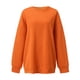thumbnail image 2 of Gibobby Sudadera oversize mujer Sudaderas de Halloween para mujer lindas camisetas con gráficos de fantasma playera casual de manga larga(Naranja,CH), 2 of 3